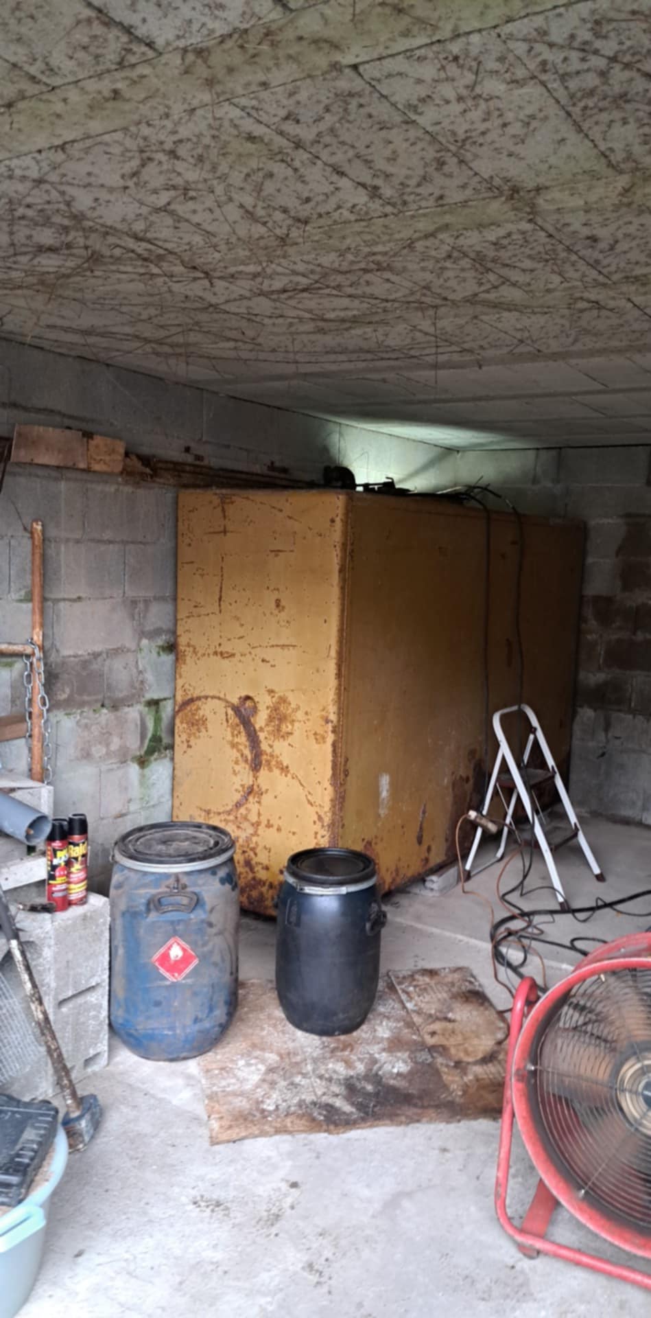 Guéret, chantier Cuve Fioul Net, photo 2
