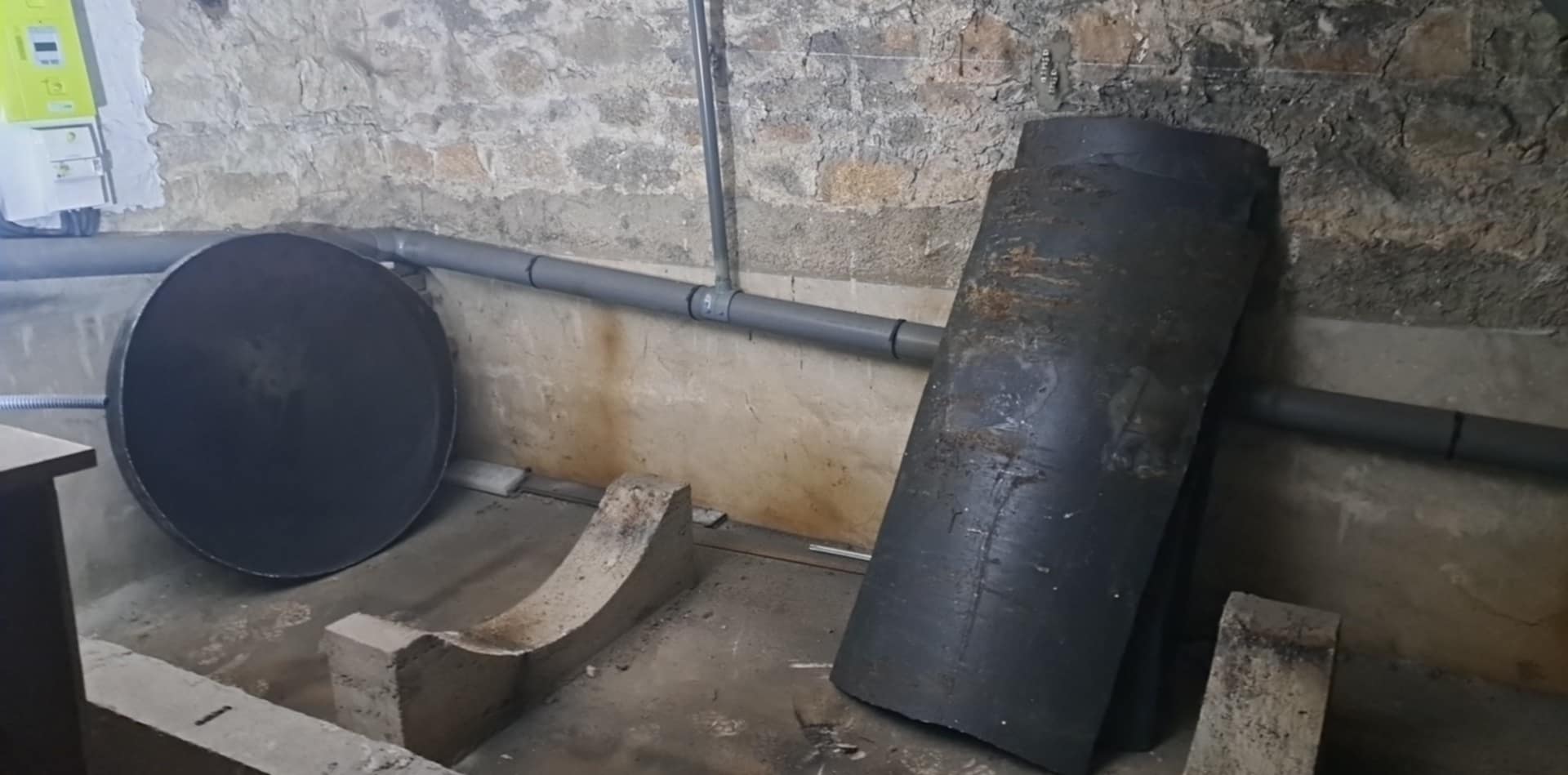 Montluçon, chantier Cuve Fioul Net, photo 2