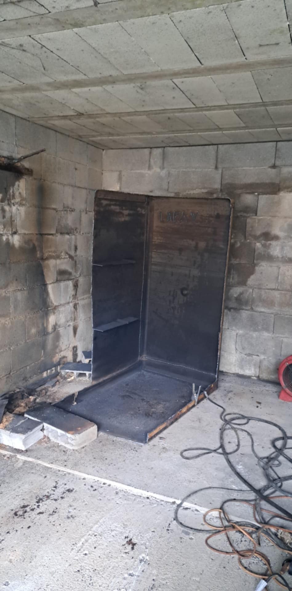 Guéret, chantier Cuve Fioul Net, photo 1